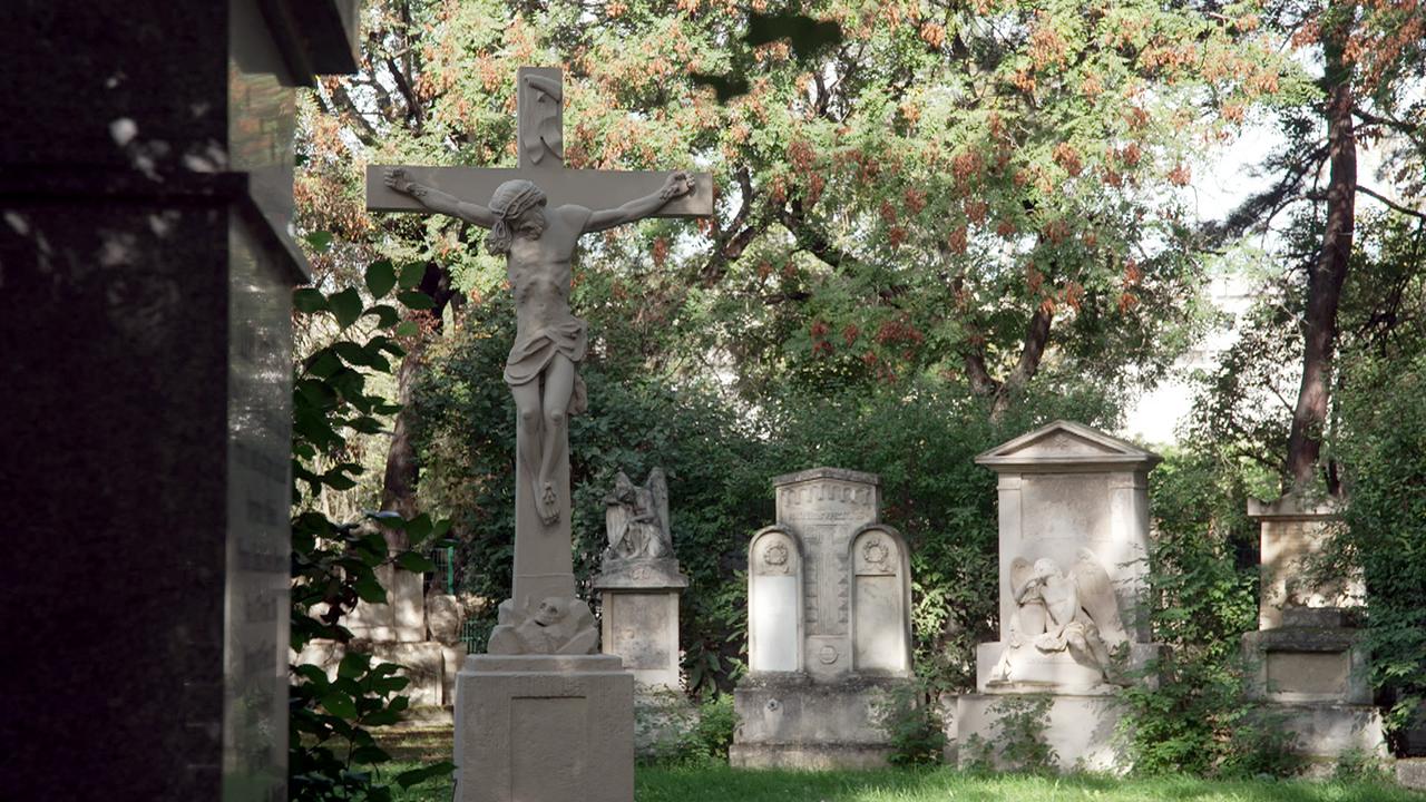 © ORF/Clever Contents "Wiens verborgene Friedhöfe": Waldmüller Park