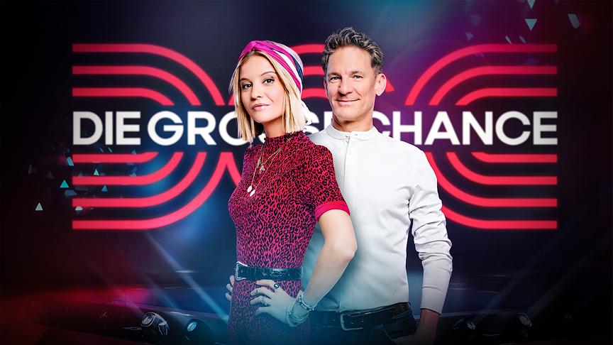 © ORF/Montage: Landsiedl, Foto: Hans Leitner PP 2024: Fanny Stapf und Andi Knoll präsentieren „Die große Chance – Let’s sing and dance“ in ORF 1.
