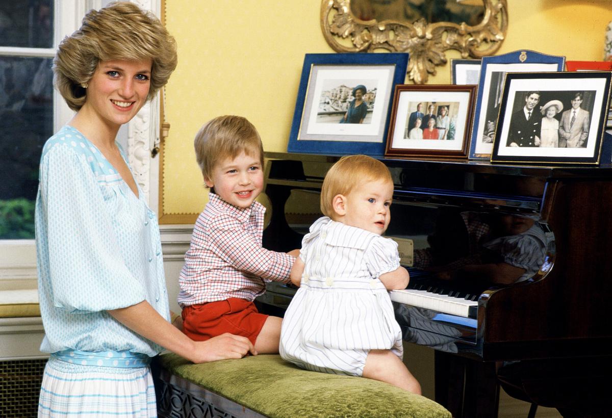 "Prinzessin Dianas gefährliches Erbe": Prinzessin Diana und ihre beiden Söhne William und Harry