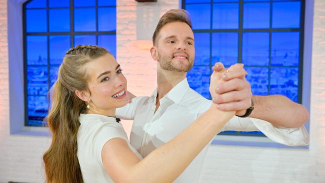 Probenbeginn für die ORF-„Dancing Stars“: Anna Strigl, Herbert Stanonik