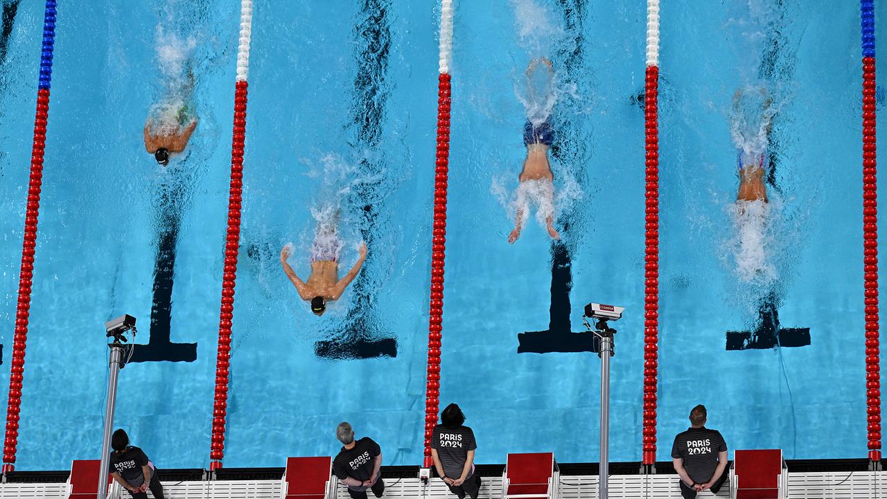 © APA/AFP/Jonathan NACKSTRAND Martin Espernberger beim 200m Delfin-Halbifinale am 30. Juli 2024 in Paris