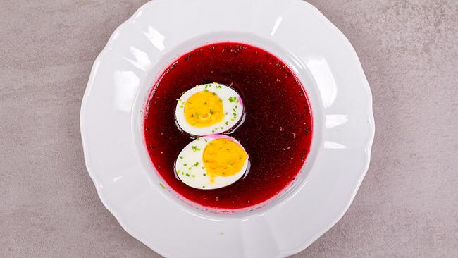 Silvia kocht: Barszcz czerwony – Rote-Rüben-Suppe (schnelle Version)