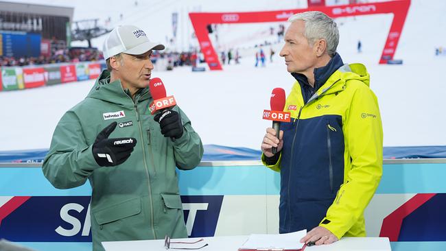 FIS Alpine Ski WM Saalbach 2025: Hans Knauss und Rainer Pariasek