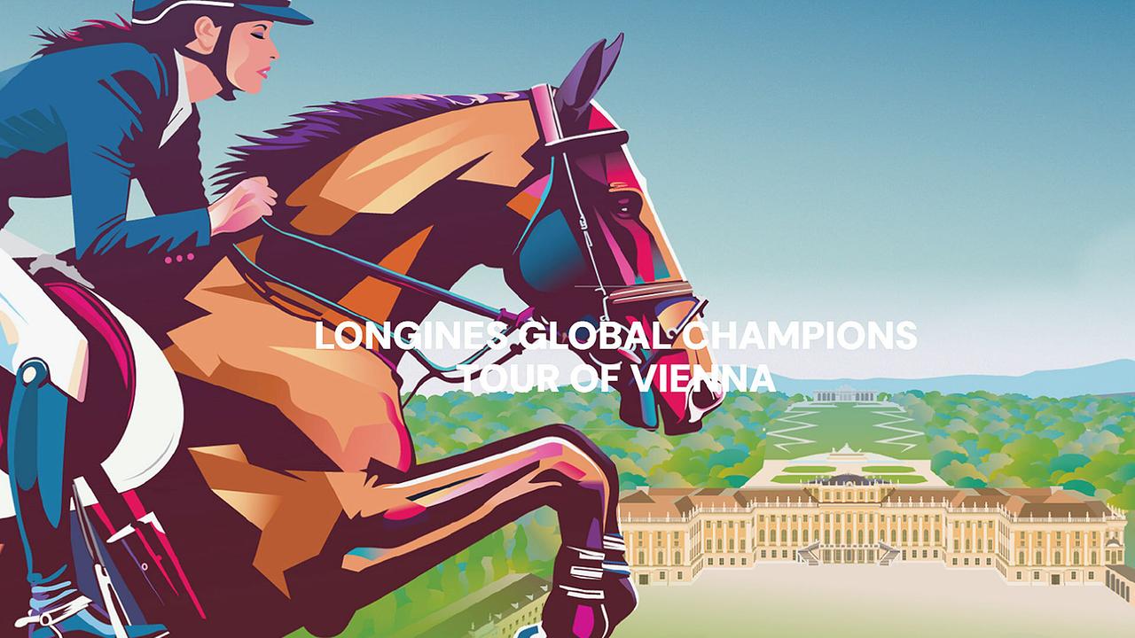 Springreiten vor Schloss Schönbrunn: Longines Global Champions Tour Wien 2025 live in ORF 1 und ORF SPORT +