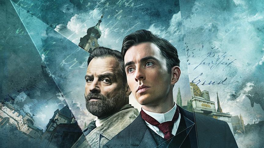 © ORF/MR Film/Endor Productions/Petro Domenig "Vienna Blood": Juergen Maurer (Oskar Rheinhardt), Matthew Beard (Max Liebermann)