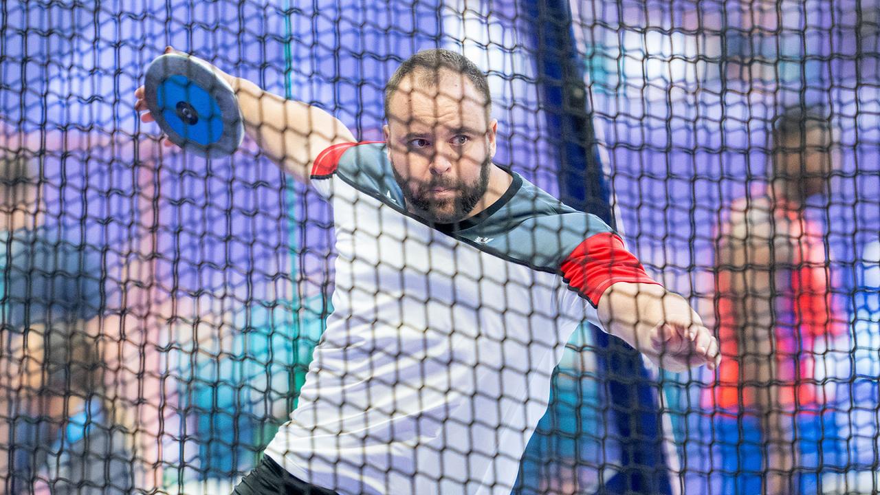 © APA/GEORG HOCHMUTH Lukas Weisshaidinger (AUT) am Montag, 05. August 2024, während der Qualifikation zum Diskuswerfen anl. der olympischen Spiele in Paris.