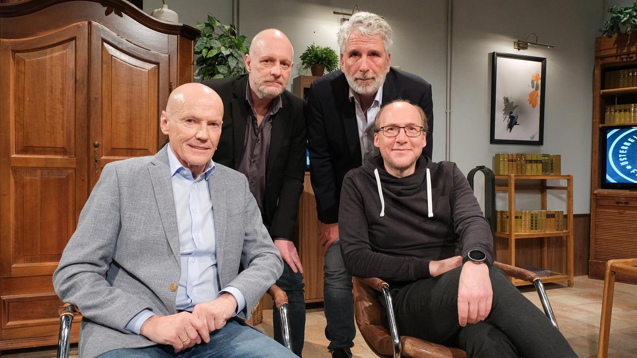 Willkommen Österreich mit Stermann & Grissemann: Peter Resetarits, Christoph Grissemann, Dirk Stermann, Florian Freistetter