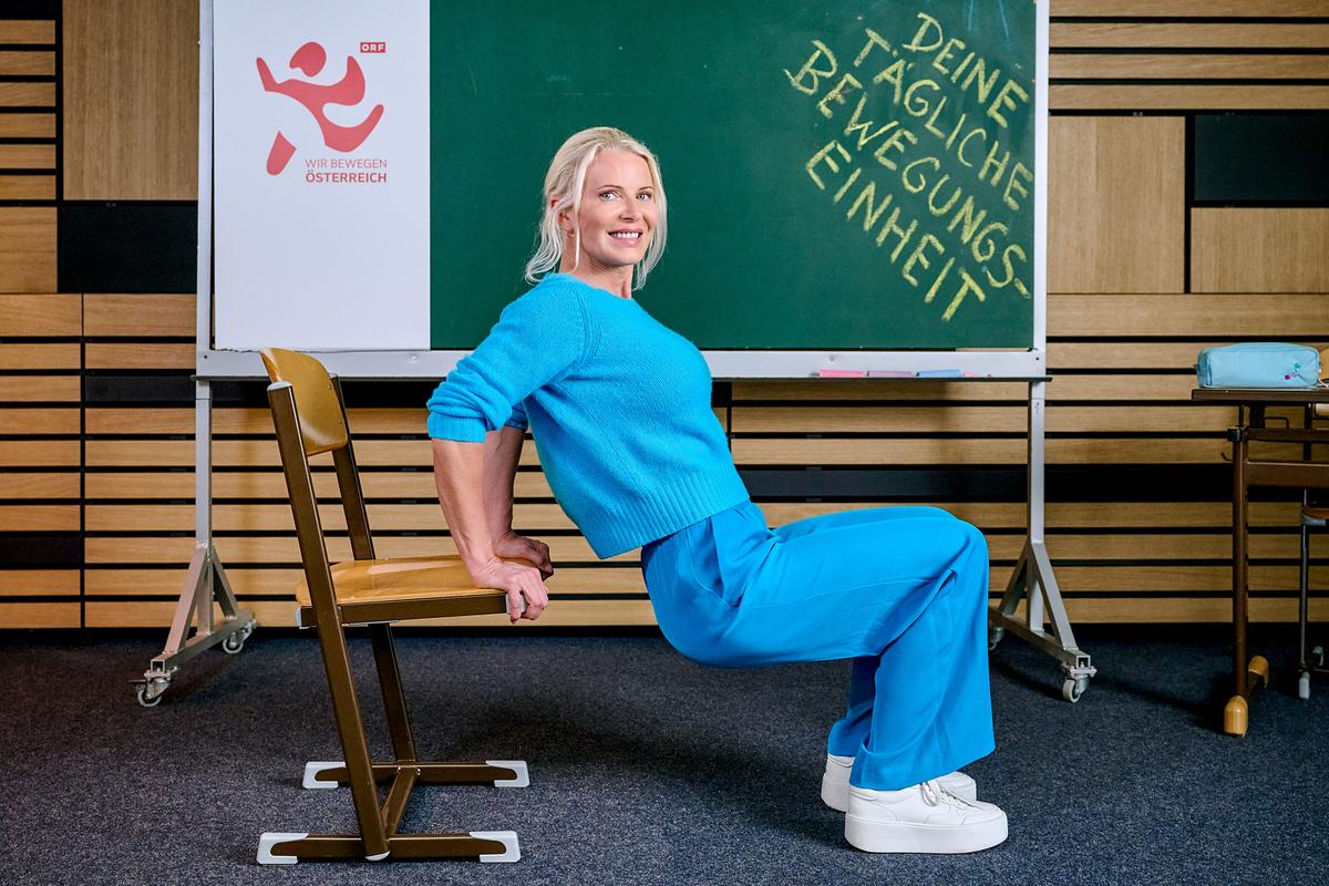 © ORF/Klaus Titzer WIR BEWEGEN ÖSTERREICH Schule: Neues ORF-Format will Schülerinnen und Schüler zu Sport und Bewegung motivieren