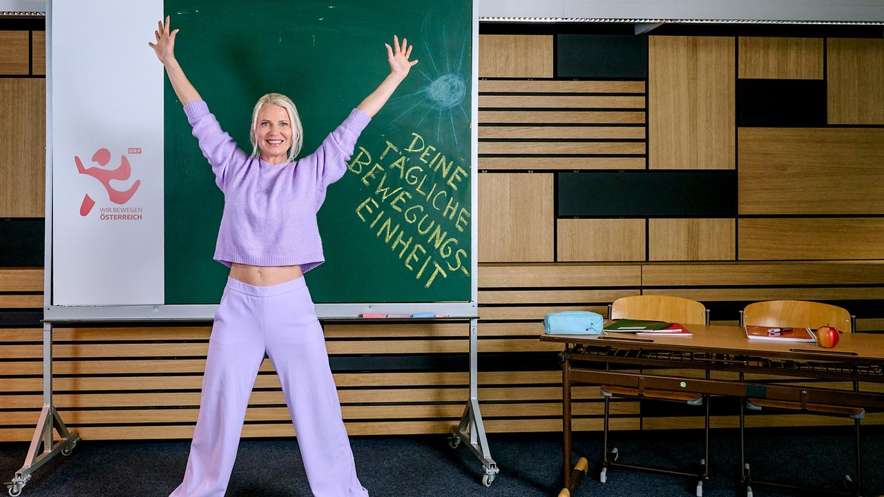 © ORF/Klaus Titzer WIR BEWEGEN ÖSTERREICH Schule: Neues ORF-Format will Schülerinnen und Schüler zu Sport und Bewegung motivieren
