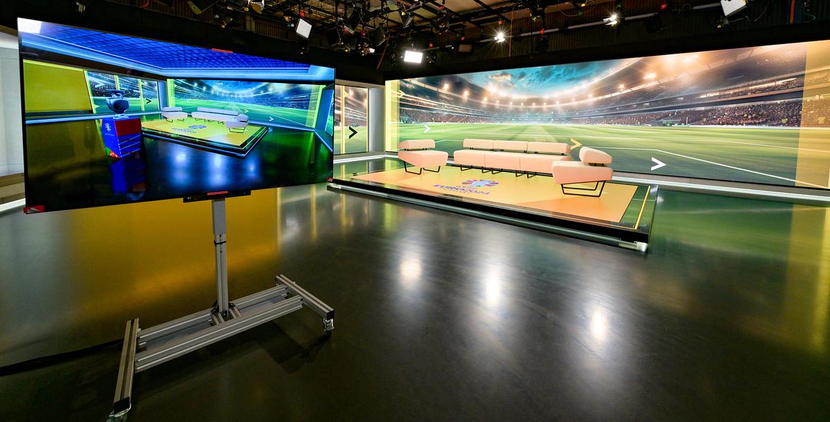 Zum Super-Sport-Sommer mit EURO und Olympia 24 öffnet der ORF sein neues Sport-Studio