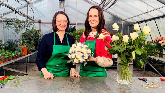 © ORF/Ab Hof TV Produktion "Zurück zur Natur: Tulln": Anna Zoubek (Traditionsgärtnerei), Maggie Entenfellner