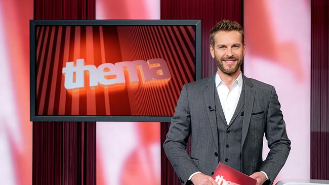 Christoph Feurstein im "thema"-Studio