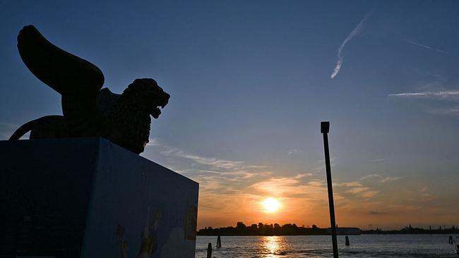 © APA/AFP/Stefano RELLANDINI Sonnenuntergang vor Venedig